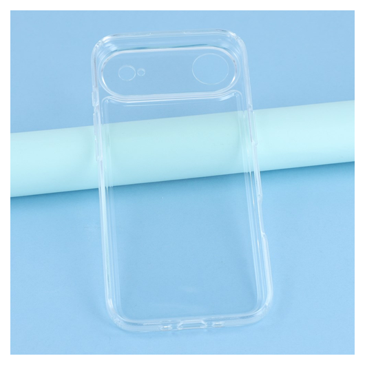 Apple iPhone Air Hoesje Dun TPU Back Cover Transparant afbeelding 4