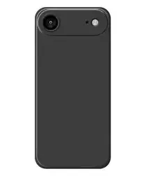 Apple iPhone Air Hoesje Dun TPU Back Cover Matte Zwart afbeelding