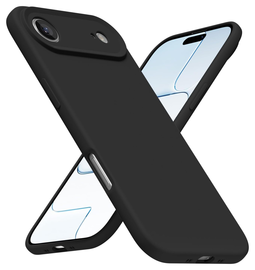 Apple iPhone Air Hoesje Dun TPU Back Cover Matte Zwart afbeelding