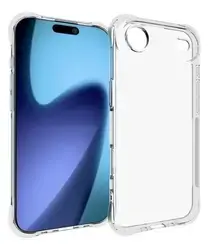 Apple iPhone Air Hoesje Schokbestendig en Dun TPU Back Cover Transparant afbeelding