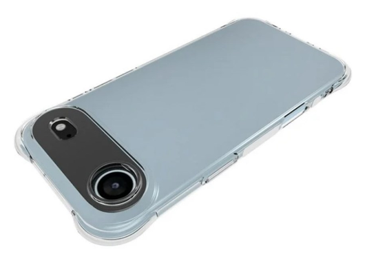 Apple iPhone Air Hoesje Schokbestendig en Dun TPU Back Cover Transparant afbeelding 5