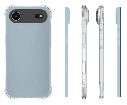 Apple iPhone Air Hoesje Schokbestendig en Dun TPU Back Cover Transparant afbeelding 6