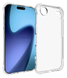 Apple iPhone 17 Air Hoesje Schokbestendig en Dun TPU Back Cover Transparant afbeelding
