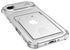 Apple iPhone Air Hoesje Dun TPU met Pasjeshouder Back Cover Transparant afbeelding 5
