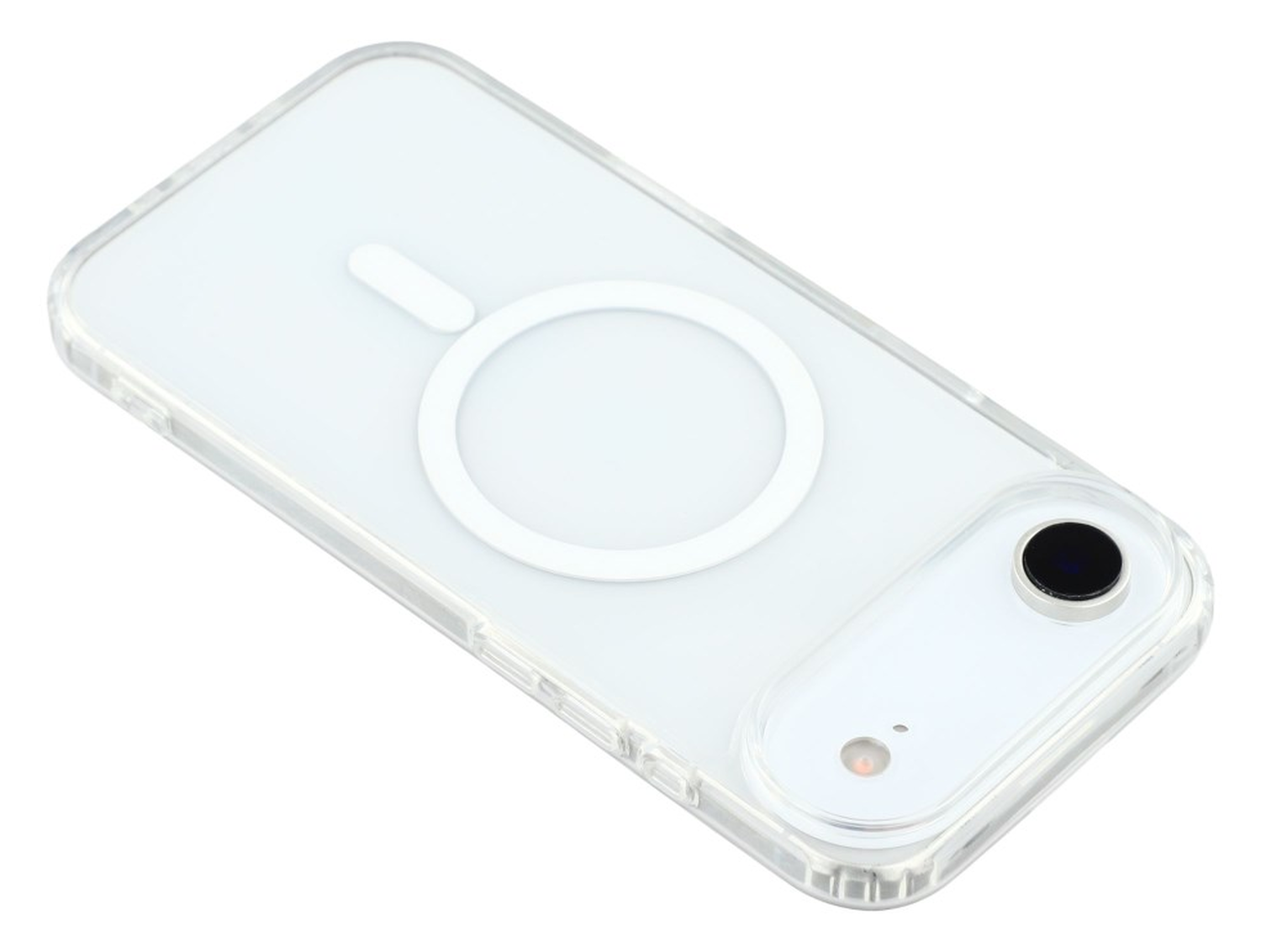 Apple iPhone Air Hoesje MagSafe Dun TPU Back Cover Transparant afbeelding 9