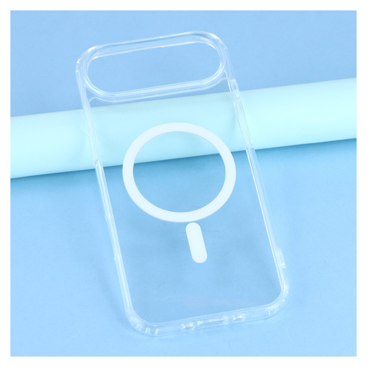 Apple iPhone Air Hoesje MagSafe Dun TPU Back Cover Transparant afbeelding 3