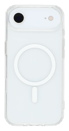 Apple iPhone 17 Air Hoesje MagSafe Dun TPU Back Cover Transparant afbeelding