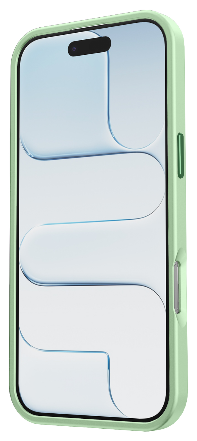 Apple iPhone Air Hoesje met MagSafe Back Cover Matte Groen afbeelding 9