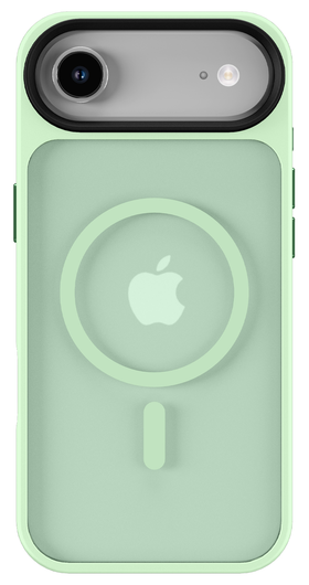 Apple iPhone Air Hoesje met MagSafe Back Cover Matte Groen afbeelding 4