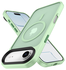 Apple iPhone Air Hoesje met MagSafe Back Cover Matte Groen afbeelding 2