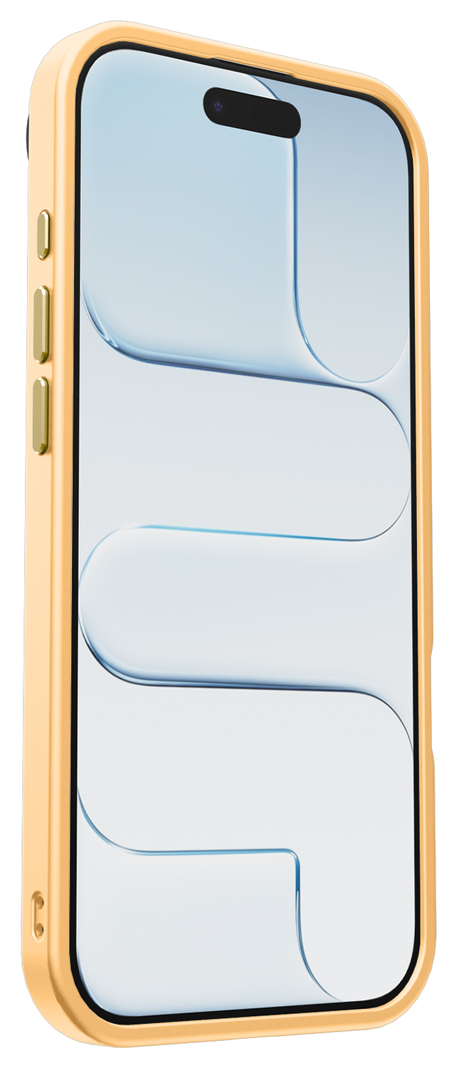 Apple iPhone Air Hoesje met MagSafe Back Cover Matte Oranje afbeelding 7