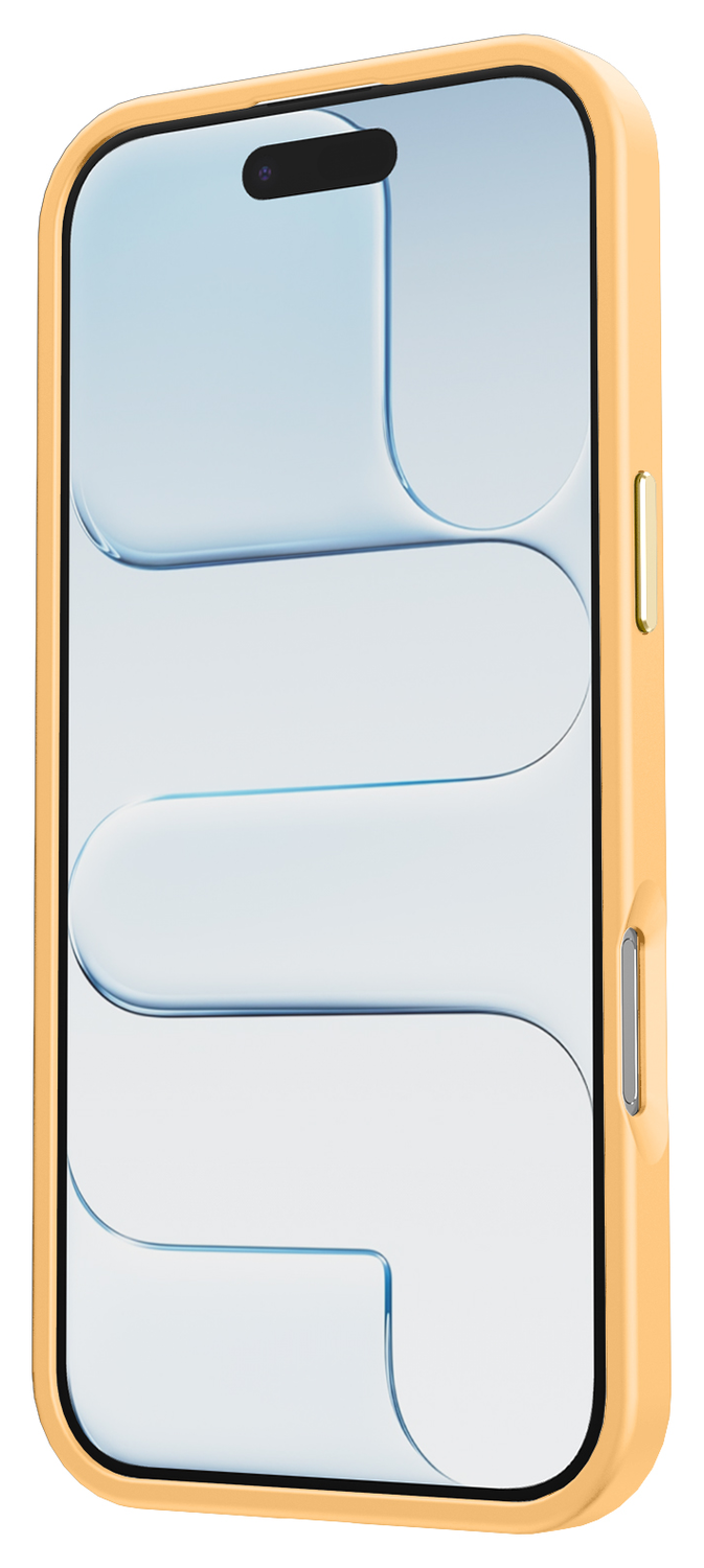 Apple iPhone Air Hoesje met MagSafe Back Cover Matte Oranje afbeelding 8