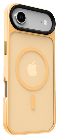 Apple iPhone Air Hoesje met MagSafe Back Cover Matte Oranje afbeelding 6
