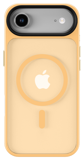 Apple iPhone Air Hoesje met MagSafe Back Cover Matte Oranje afbeelding 4