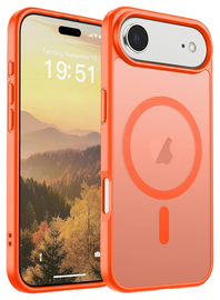Apple iPhone Air Hoesje met MagSafe Back Cover Matte Oranje