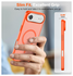Apple iPhone Air Hoesje met MagSafe Back Cover Matte Oranje afbeelding 6
