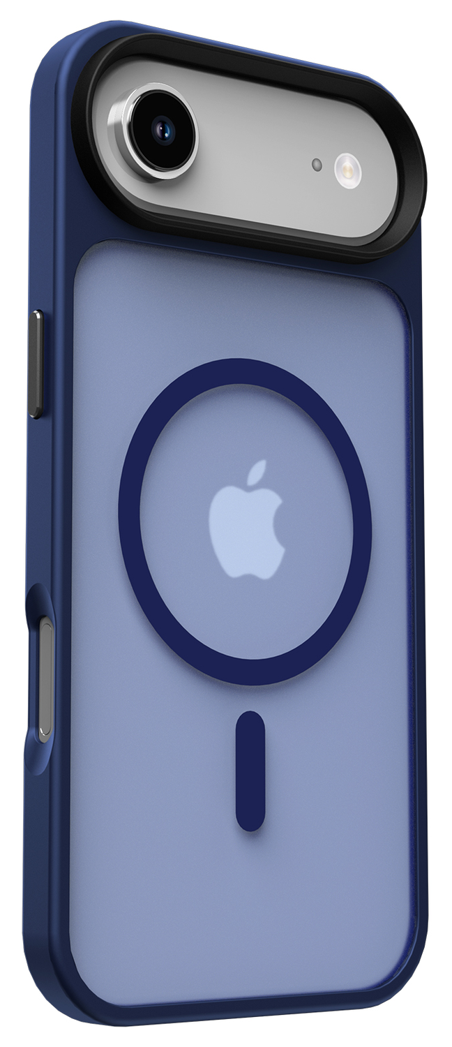 Apple iPhone Air Hoesje met MagSafe Back Cover Matte Donker Blauw afbeelding 8