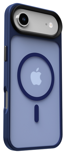 Apple iPhone Air Hoesje met MagSafe Back Cover Matte Donker Blauw afbeelding 8