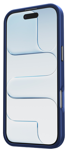 Apple iPhone Air Hoesje met MagSafe Back Cover Matte Donker Blauw afbeelding 10