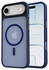 Apple iPhone Air Hoesje met MagSafe Back Cover Matte Donker Blauw afbeelding 5