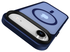Apple iPhone Air Hoesje met MagSafe Back Cover Matte Donker Blauw afbeelding 6
