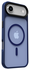 Apple iPhone Air Hoesje met MagSafe Back Cover Matte Donker Blauw afbeelding 8