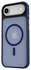 Apple iPhone Air Hoesje met MagSafe Back Cover Matte Donker Blauw afbeelding 11