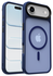 Apple iPhone Air Hoesje met MagSafe Back Cover Matte Donker Blauw