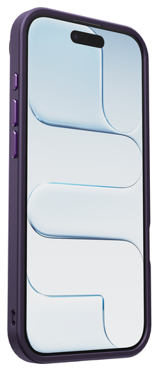 Apple iPhone Air Hoesje met MagSafe Back Cover Matte Donker Paars afbeelding 8