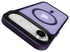 Apple iPhone Air Hoesje met MagSafe Back Cover Matte Donker Paars afbeelding 5