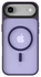 Apple iPhone Air Hoesje met MagSafe Back Cover Matte Donker Paars afbeelding 4