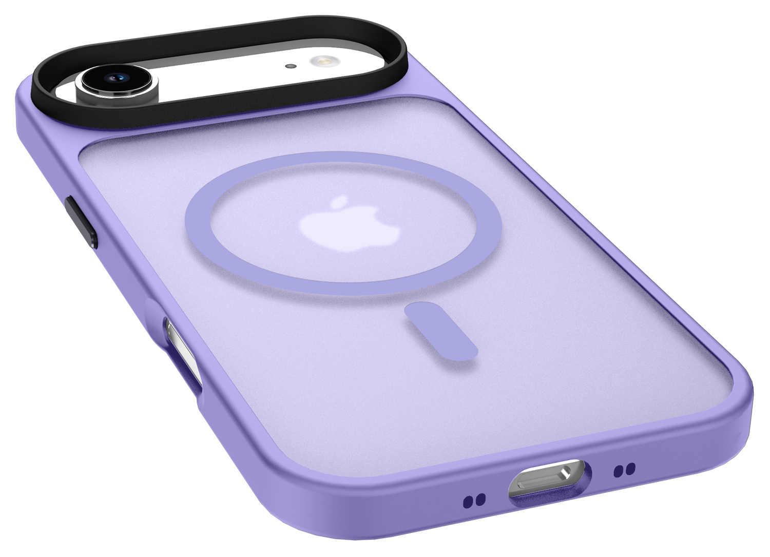 Apple iPhone Air Hoesje met MagSafe Back Cover Matte Paars afbeelding 6
