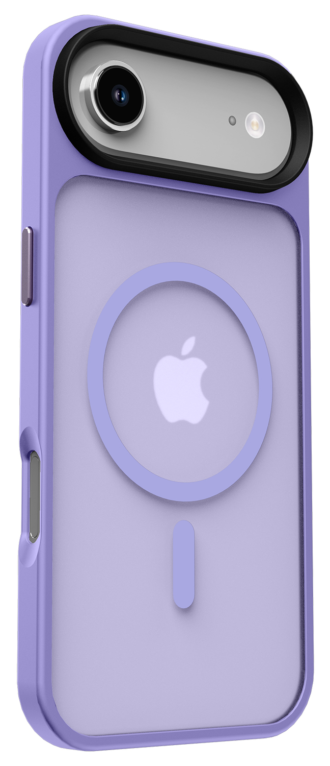 Apple iPhone Air Hoesje met MagSafe Back Cover Matte Paars afbeelding 7
