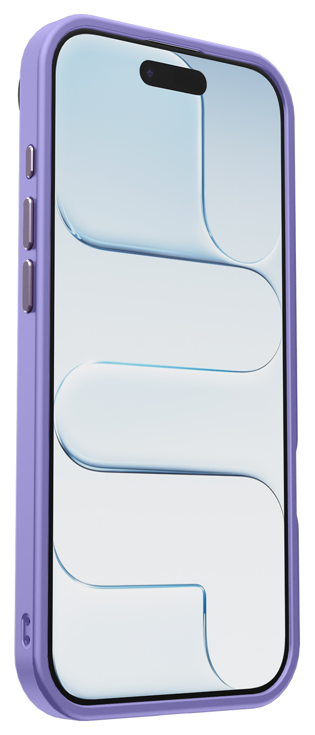 Apple iPhone Air Hoesje met MagSafe Back Cover Matte Paars afbeelding 8