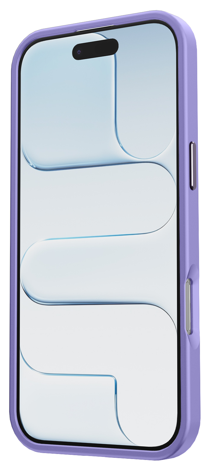 Apple iPhone Air Hoesje met MagSafe Back Cover Matte Paars afbeelding 9