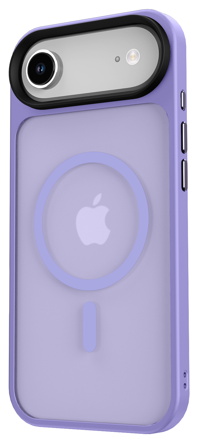 Apple iPhone Air Hoesje met MagSafe Back Cover Matte Paars afbeelding 10