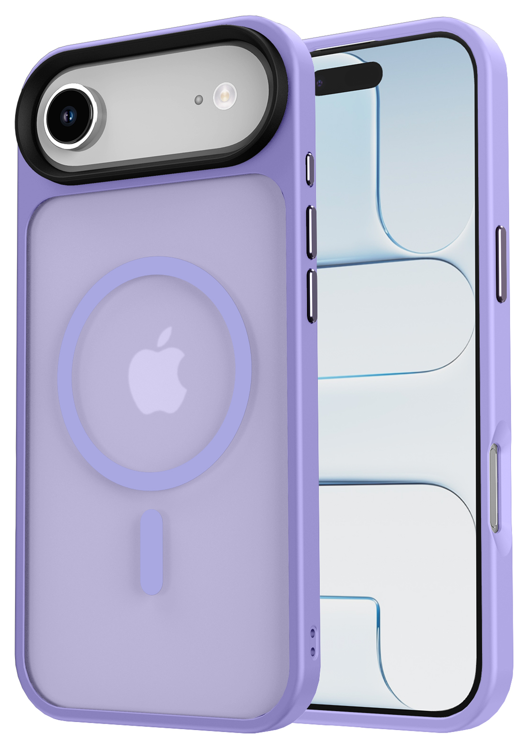Apple iPhone Air Hoesje met MagSafe Back Cover Matte Paars afbeelding 11