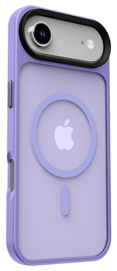 Apple iPhone Air Hoesje met MagSafe Back Cover Matte Paars afbeelding 7