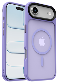 Apple iPhone Air Hoesje met MagSafe Back Cover Matte Paars