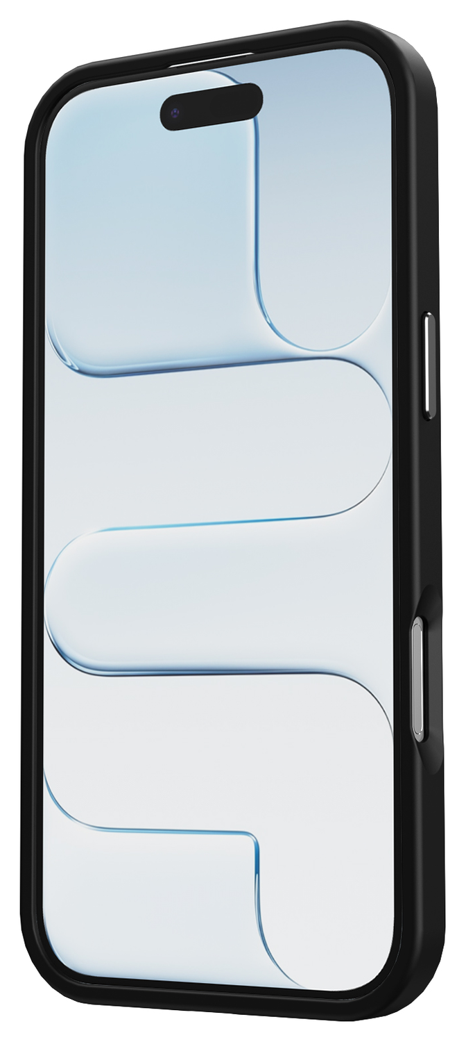 Apple iPhone Air Hoesje met MagSafe Back Cover Matte Zwart afbeelding 9