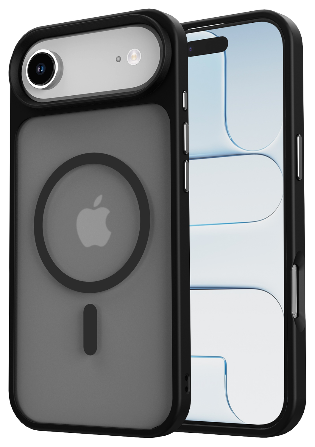 Apple iPhone Air Hoesje met MagSafe Back Cover Matte Zwart afbeelding 11