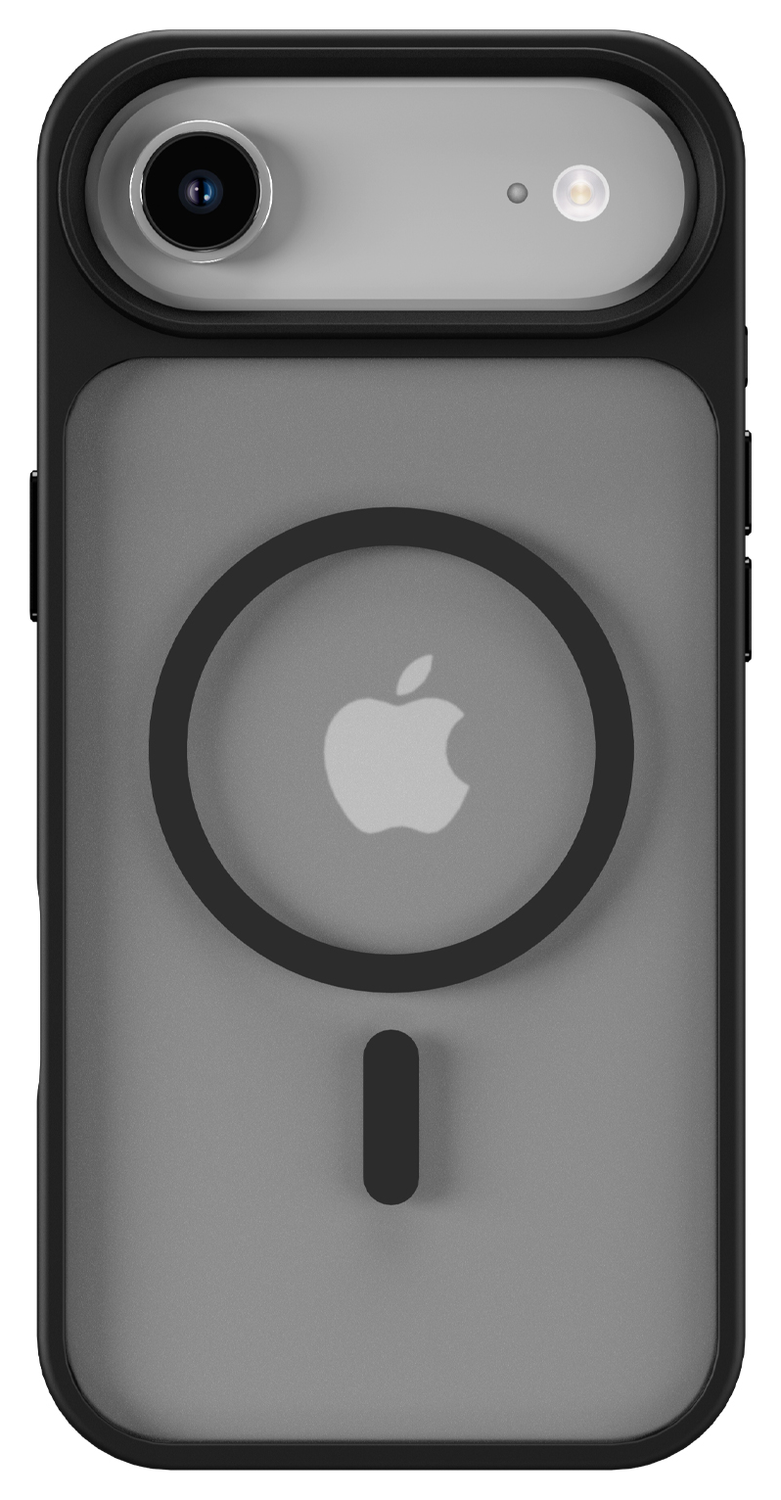 Apple iPhone Air Hoesje met MagSafe Back Cover Matte Zwart afbeelding 4