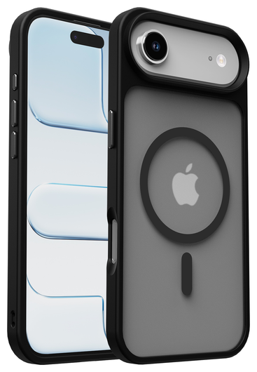 Apple iPhone Air Hoesje met MagSafe Back Cover Matte Zwart afbeelding 1