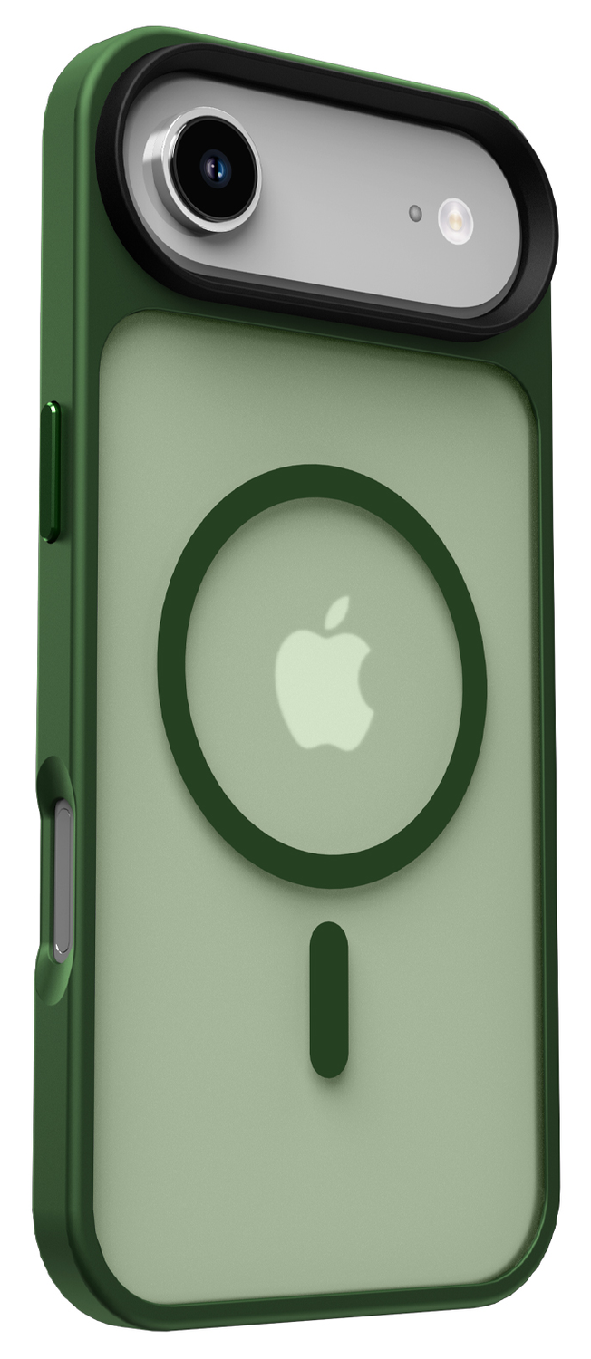 Apple iPhone Air Hoesje met MagSafe Back Cover Matte Donker Groen afbeelding 7