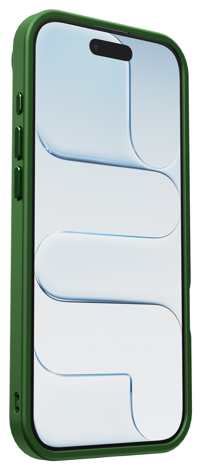 Apple iPhone Air Hoesje met MagSafe Back Cover Matte Donker Groen afbeelding 8