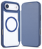 Apple iPhone Air Hoesje met MagSafe Book Case Transparant Blauw afbeelding 2