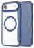 Apple iPhone Air Hoesje met MagSafe Book Case Transparant Blauw afbeelding 3