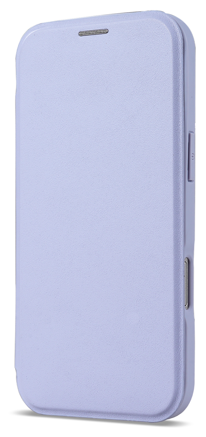 Apple iPhone Air Hoesje met MagSafe Book Case Transparant Paars afbeelding 7