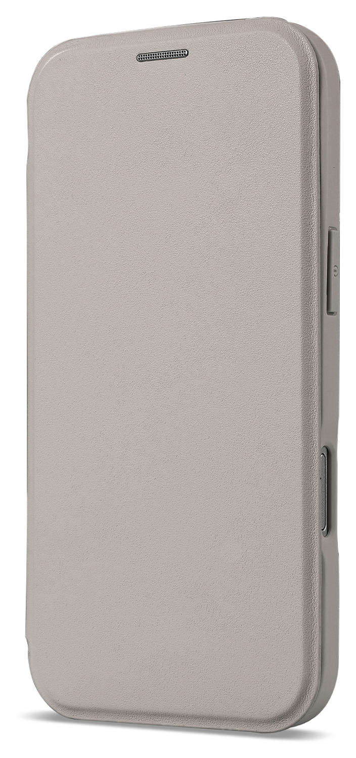 Apple iPhone Air Hoesje met MagSafe Book Case Transparant Beige afbeelding 7