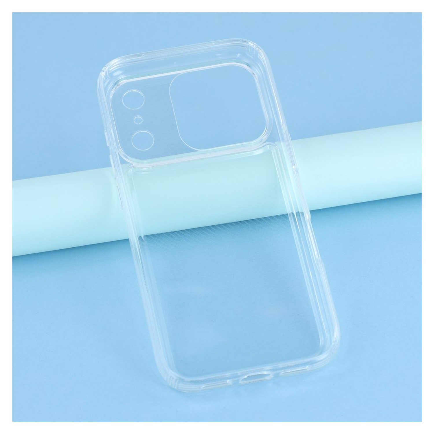 Apple iPhone 17 Pro Max Hoesje Dun TPU Back Cover Transparant afbeelding 4